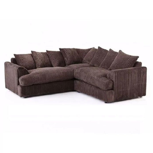 Manny Jumbo Cord 5 Seater Corner sofa